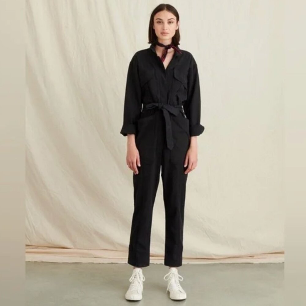 Alex Mill Expedition Twill Jumpsuit XS Vintage Black - MINT CONDITION